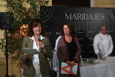 La directora general de Turismo asiste al evento gastronómico ‘Maridajes’ impulsado por Ashotur que reúne a la hostelería de la provincia de Castellón